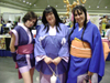Misao, Megumi, and Kaoru from Kenshin